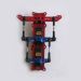 High Quality Aluminium Alloy Servo Dual Rudders Mount Set with 4 to 5" Arm